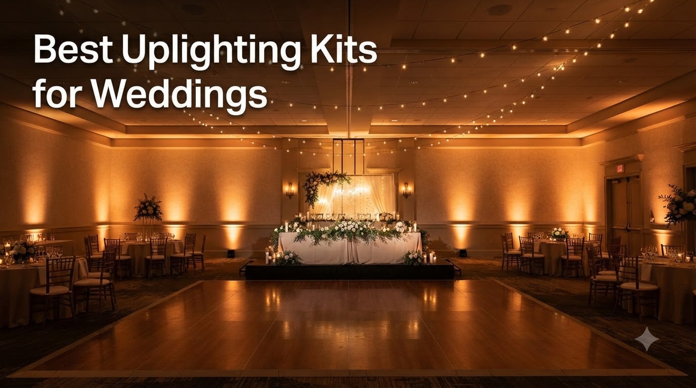 Best Uplighting Kits for Weddings