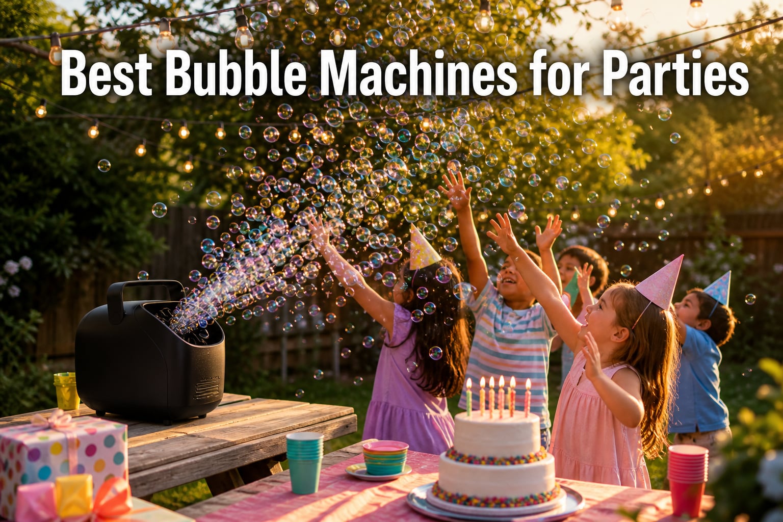 Best Bubble Machines for Parties