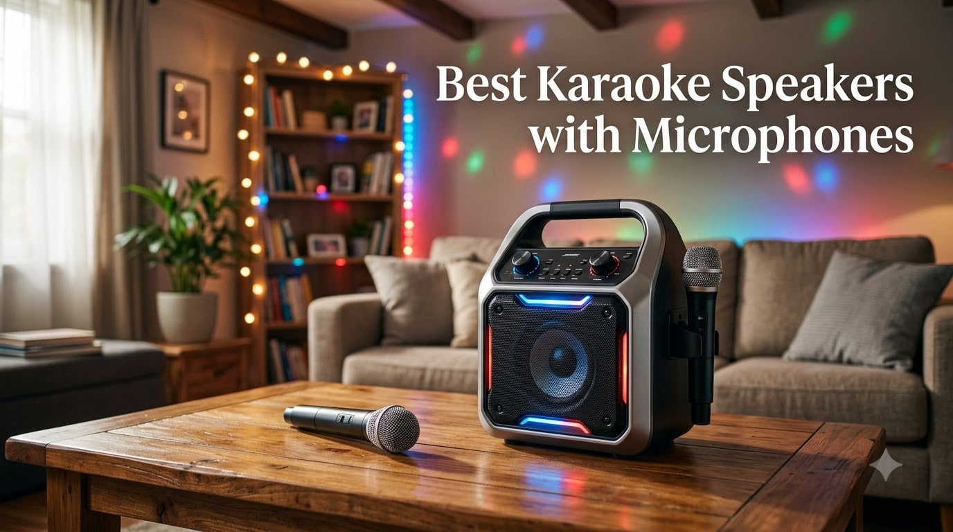 Best Karaoke Speakers with Microphones