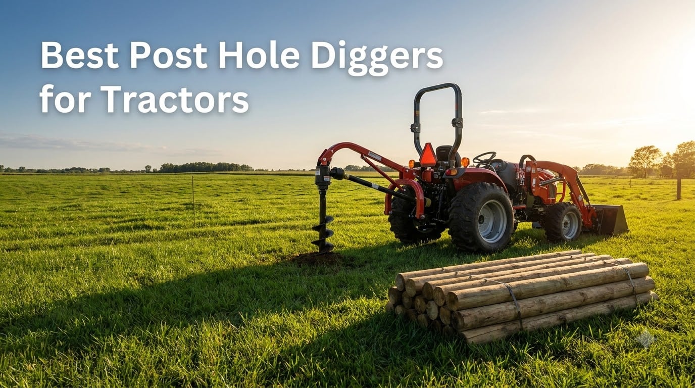 Best Post Hole Diggers for Tractors