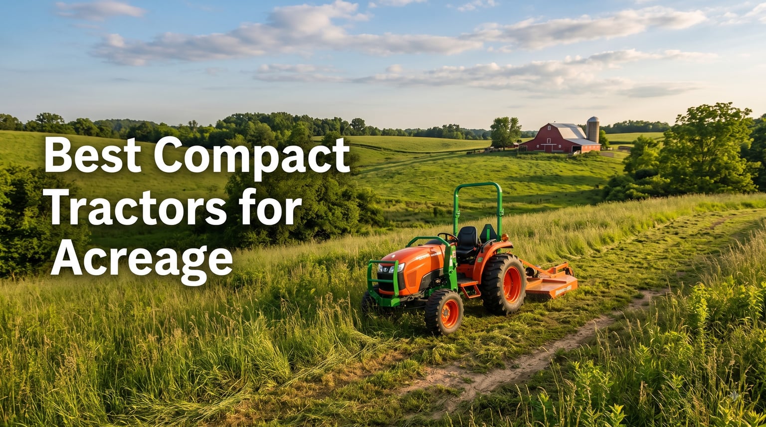 Best Compact Tractors for Acreage