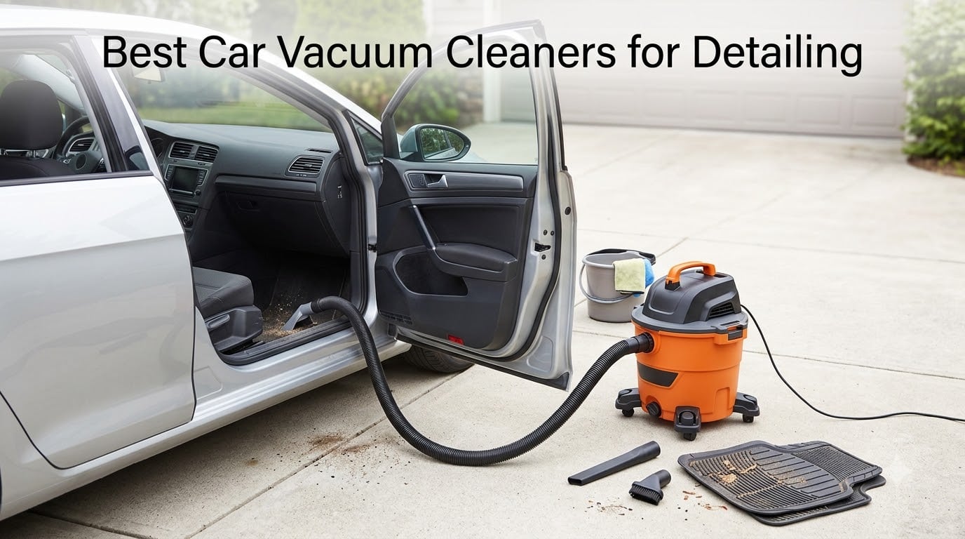 Best Car Vacuum Cleaners for Detailing