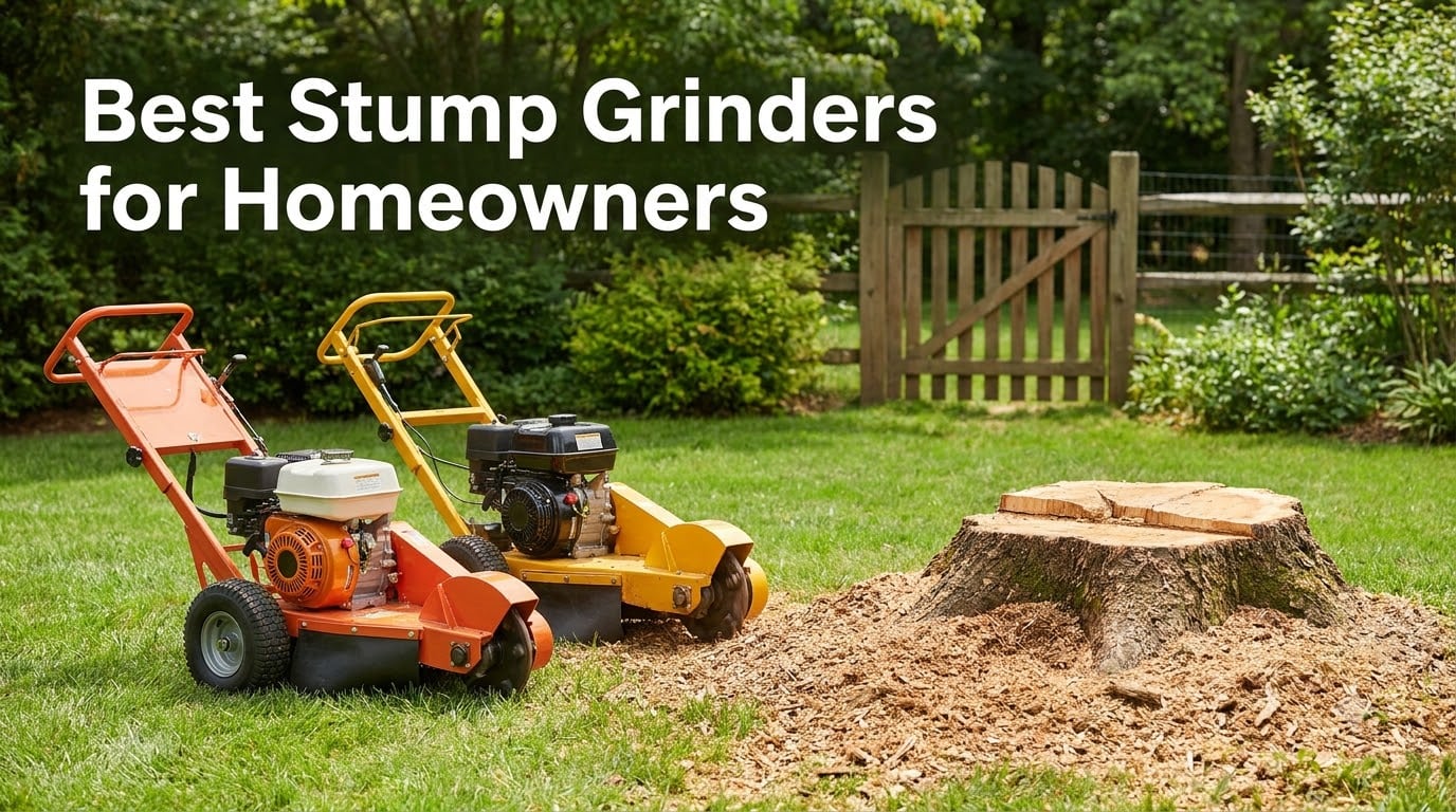 Best Stump Grinders for Homeowners