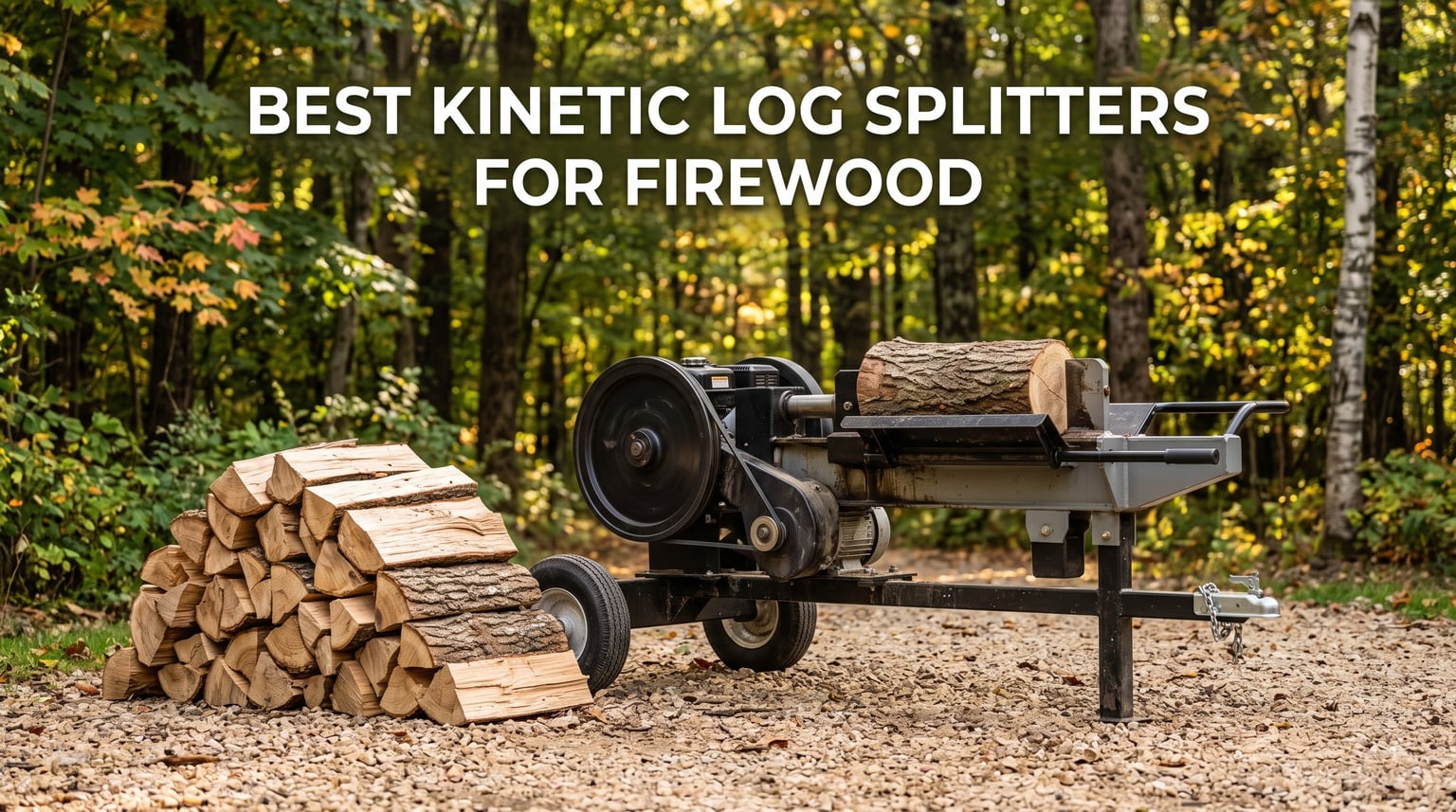 Best Kinetic Log Splitters for Firewood