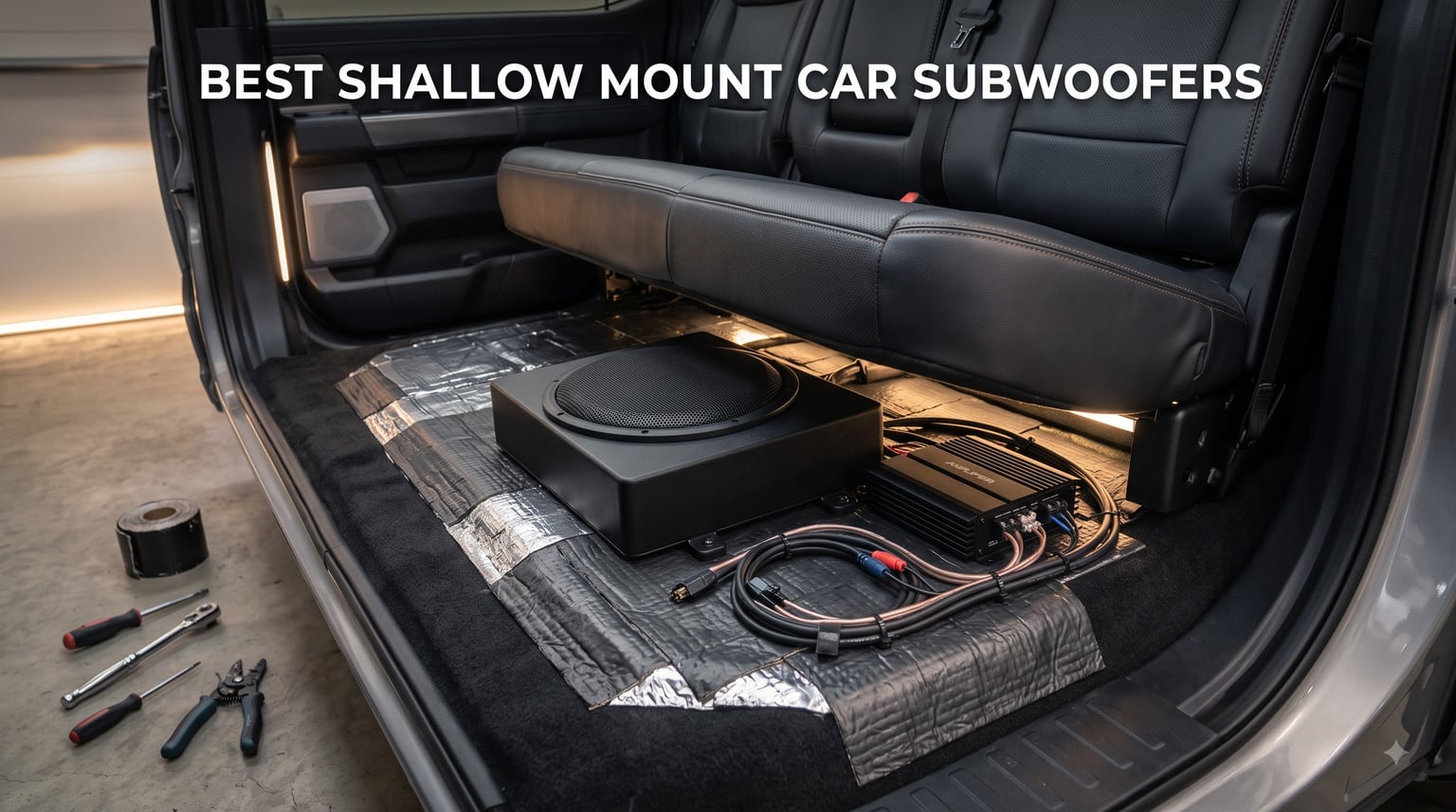Best Shallow Mount Car Subwoofers