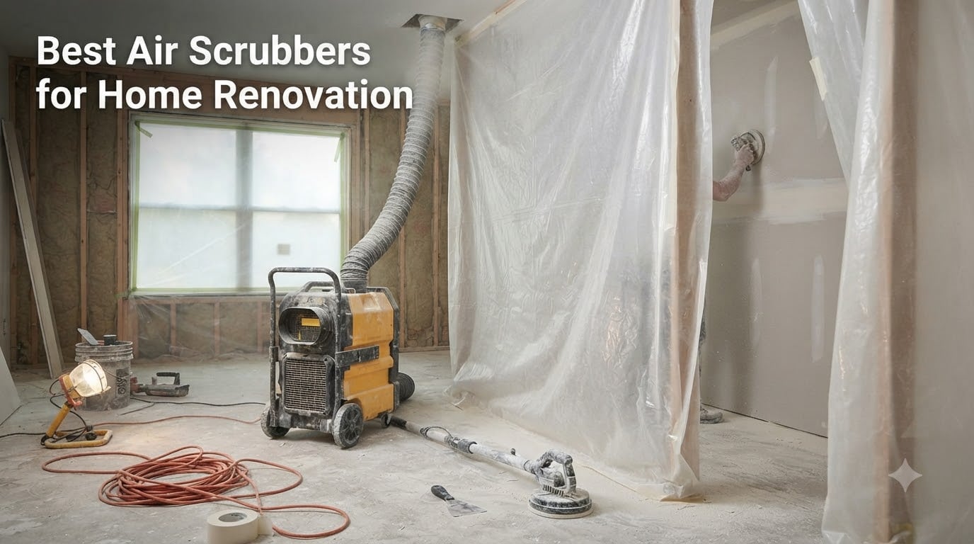 Best Air Scrubbers for Home Renovation