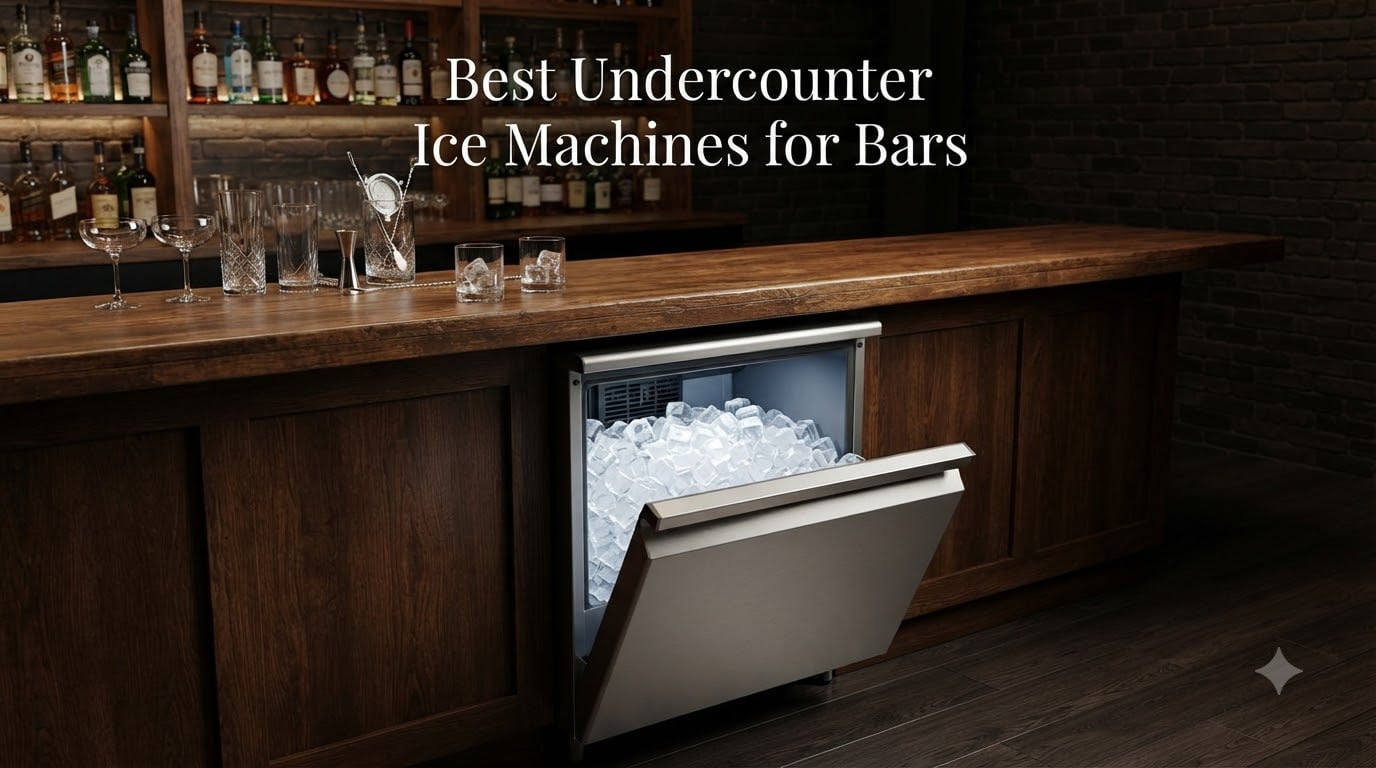 Best Undercounter Ice Machines for Bars