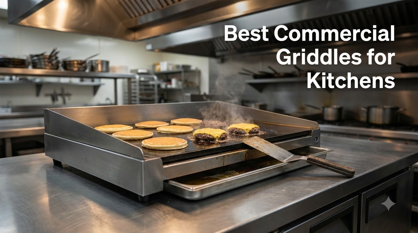 Best Commercial Griddles for Kitchens