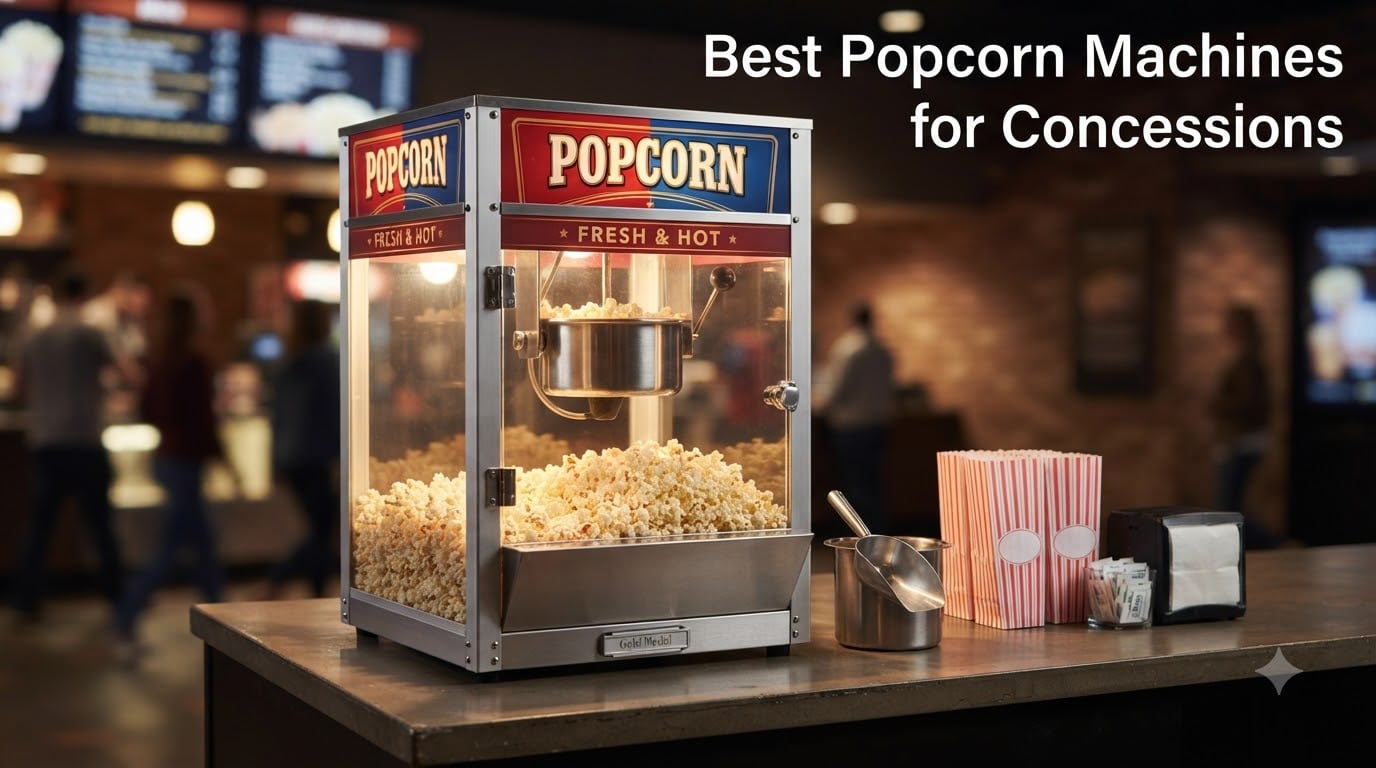 Best Popcorn Machines for Concessions