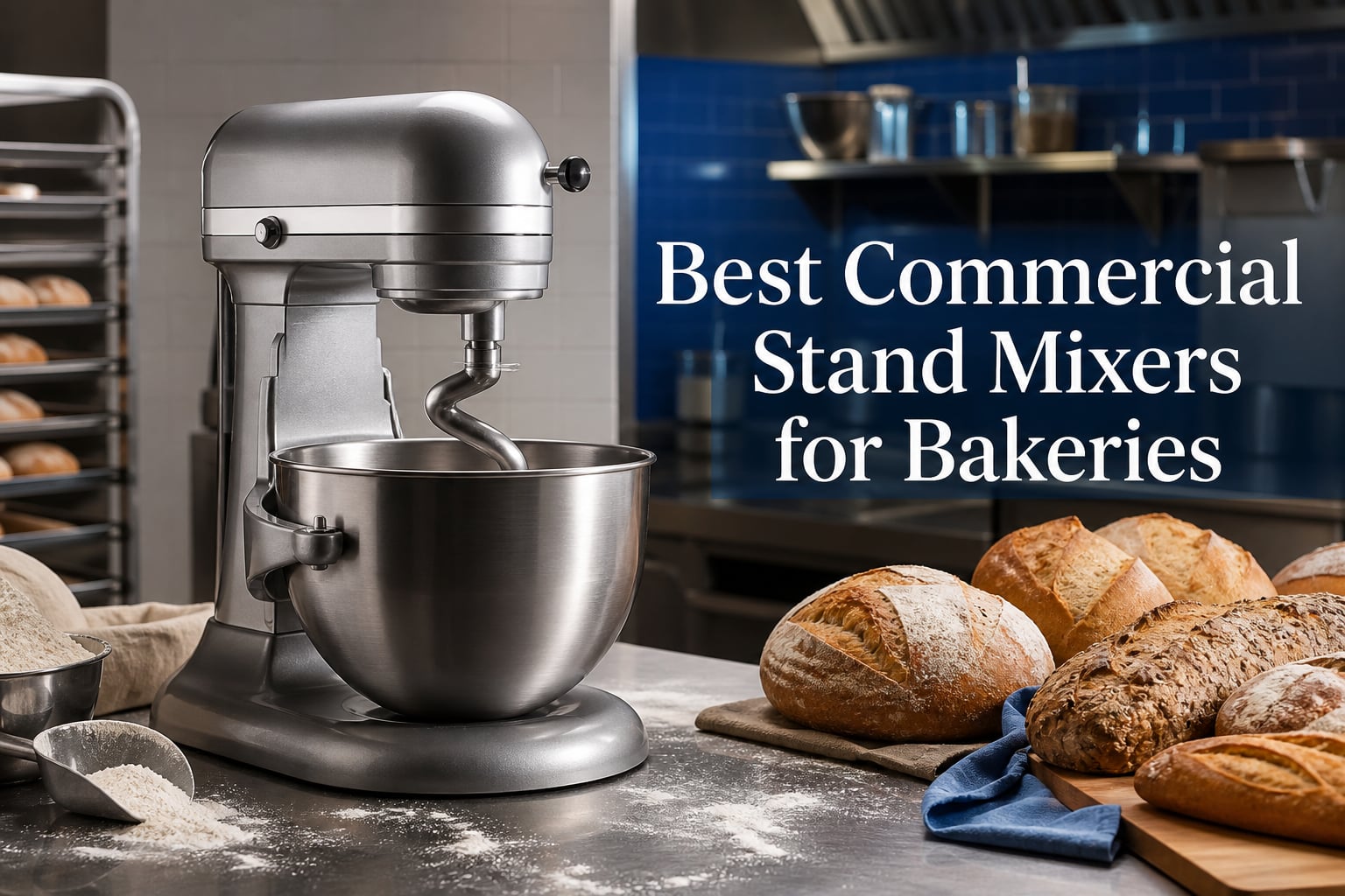 Best Commercial Stand Mixers for Bakeries