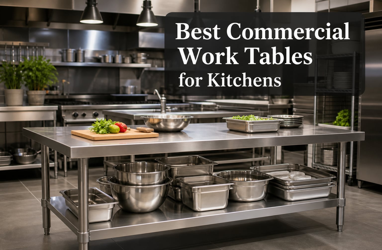 Best Commercial Work Tables for Kitchens