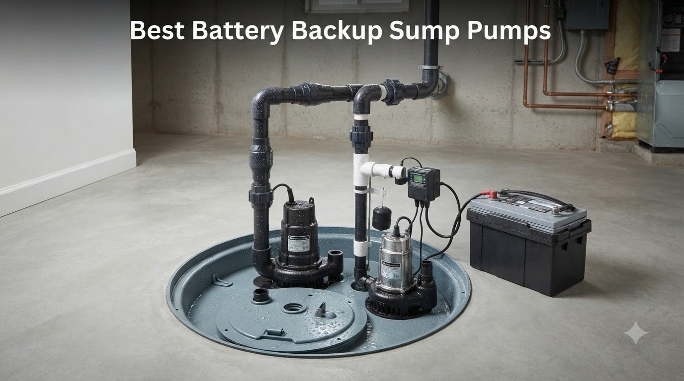 Best Battery Backup Sump Pumps