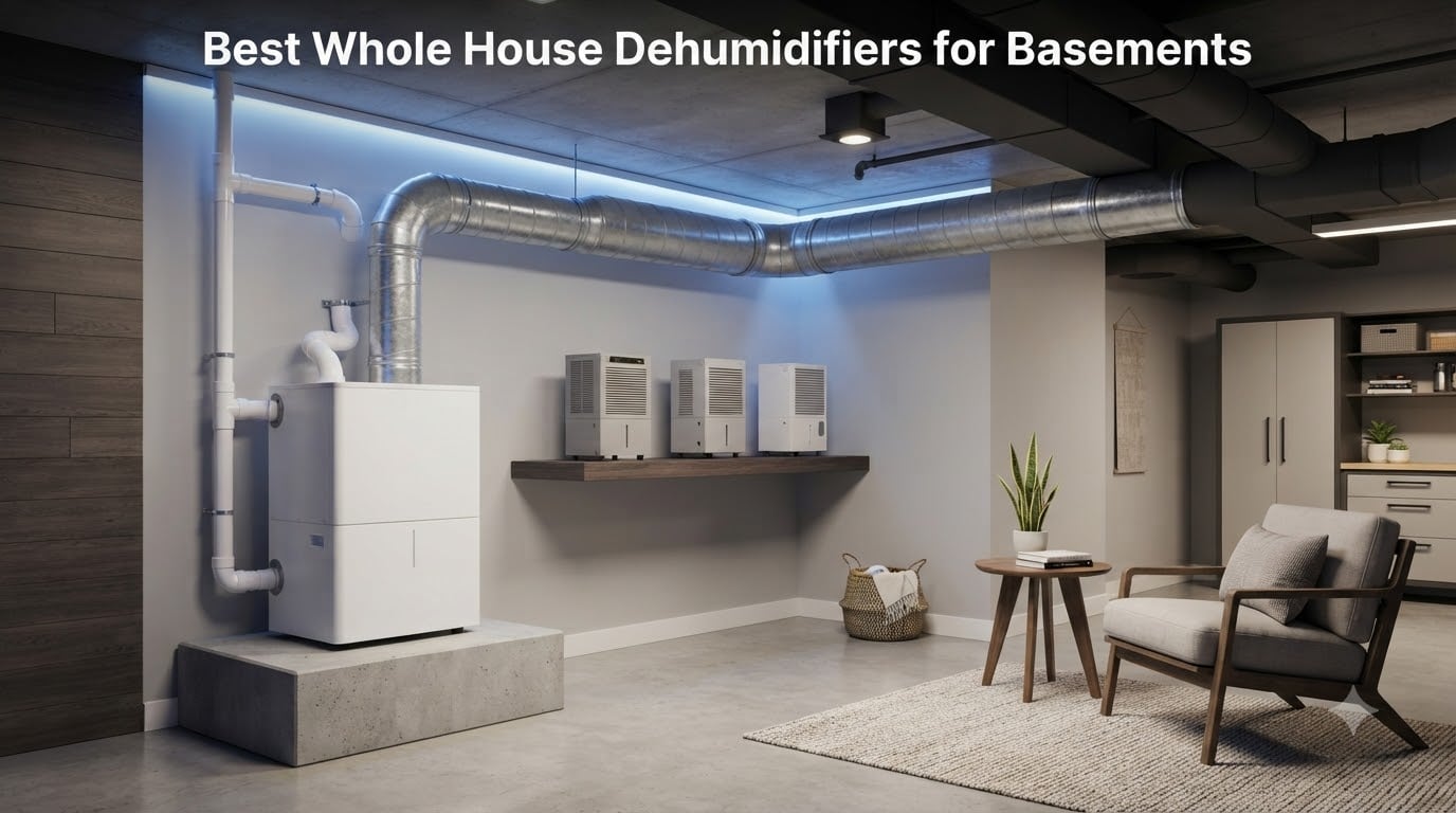 Best Whole House Dehumidifiers for Basements