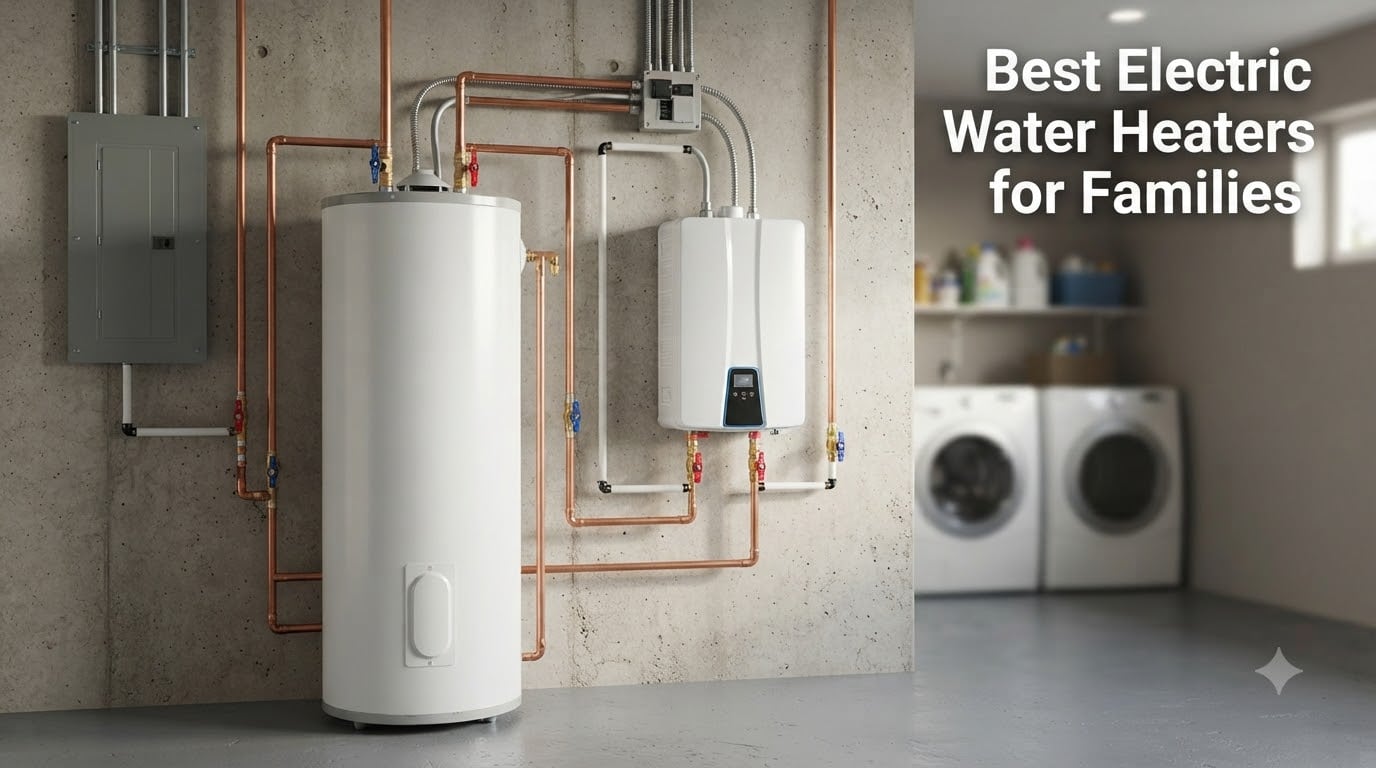 Best Electric Water Heaters for Families