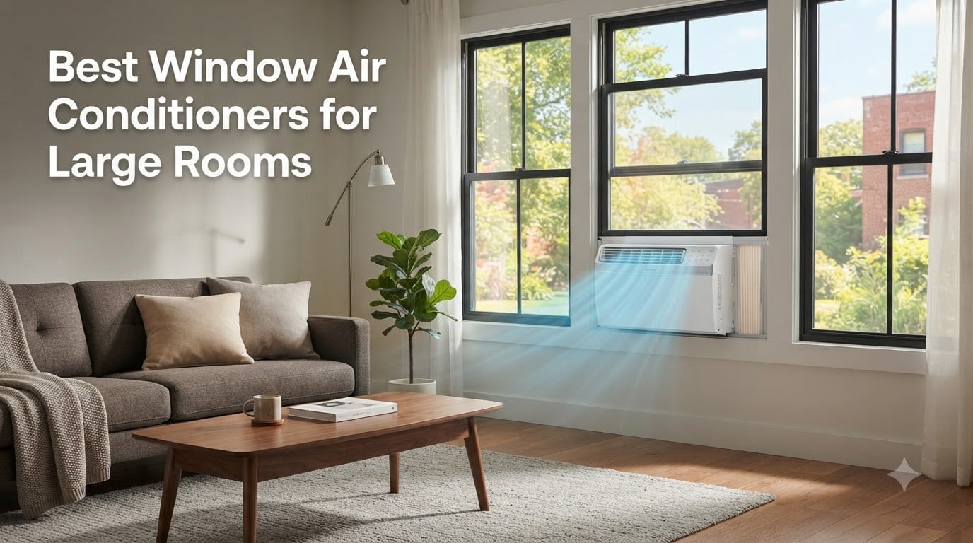 Best Window Air Conditioners for Large Rooms