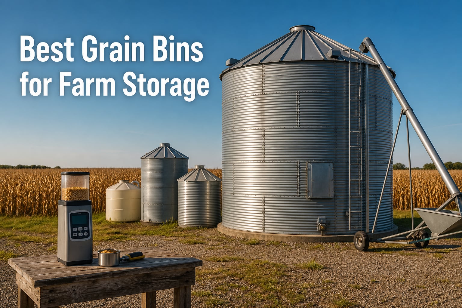 Best Grain Bins for Farm Storage