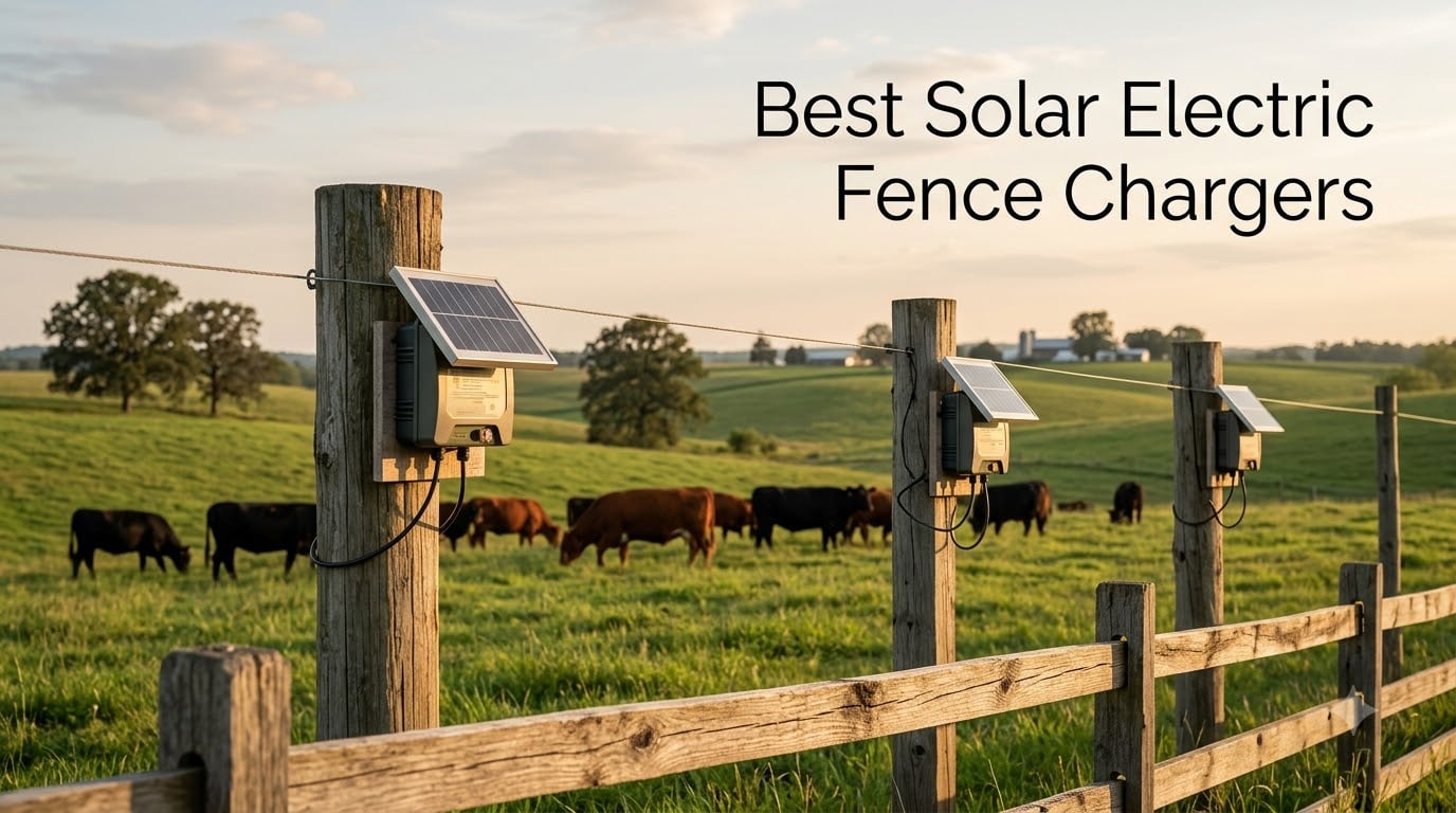 Best Solar Electric Fence Chargers