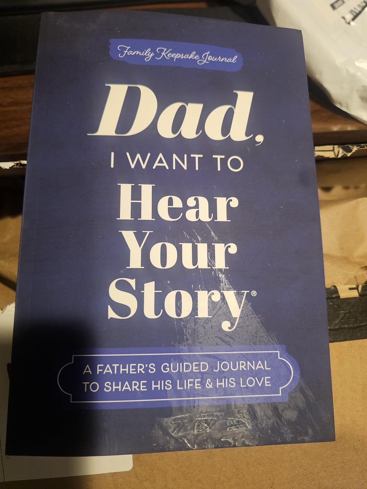 Dad, I Want to Hear Your Story (Expanded Edition): A Father's Guided Journal to Share His Life & His Love (Hear Your Story Books) customer photo 1