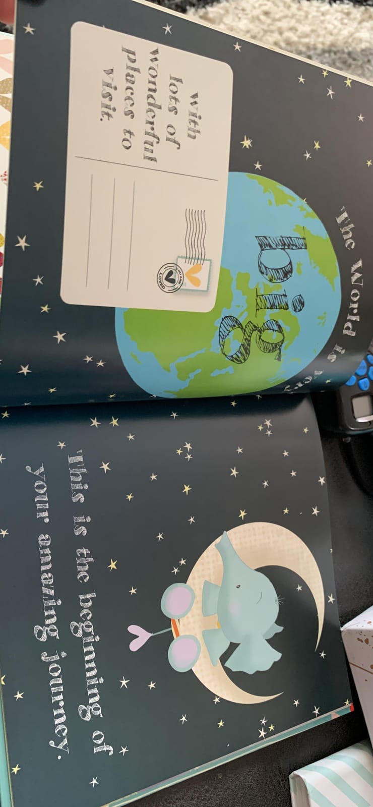 Welcome To The World: New Baby Gift & Keepsake Book - Premium Hardcover Nursery Storybook for Baby Showers, Christenings & Newborn Celebrations customer photo 2