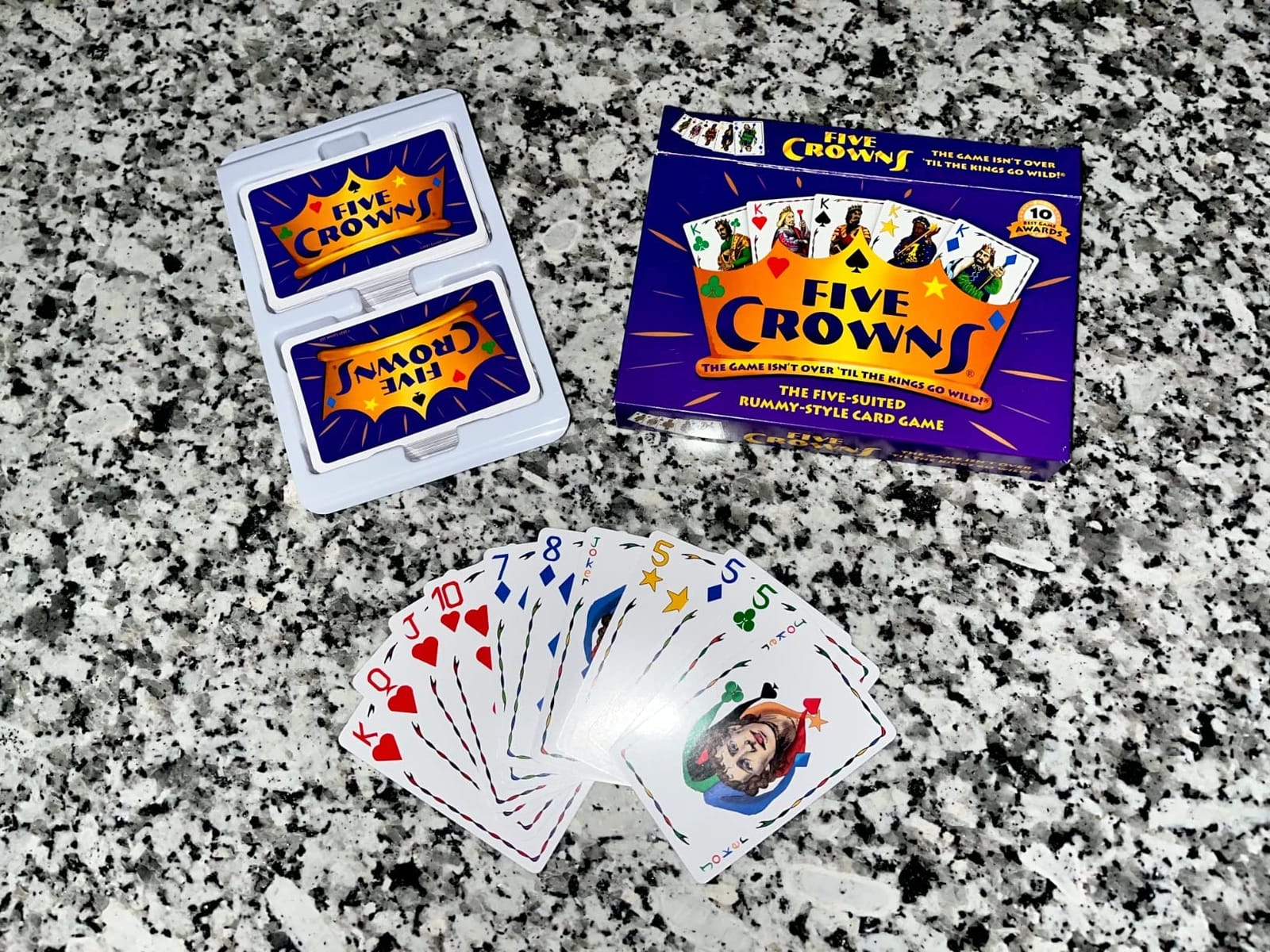 Five Crowns Rummy Style Card Game for Kids and Adults, Family Game Night customer photo 1