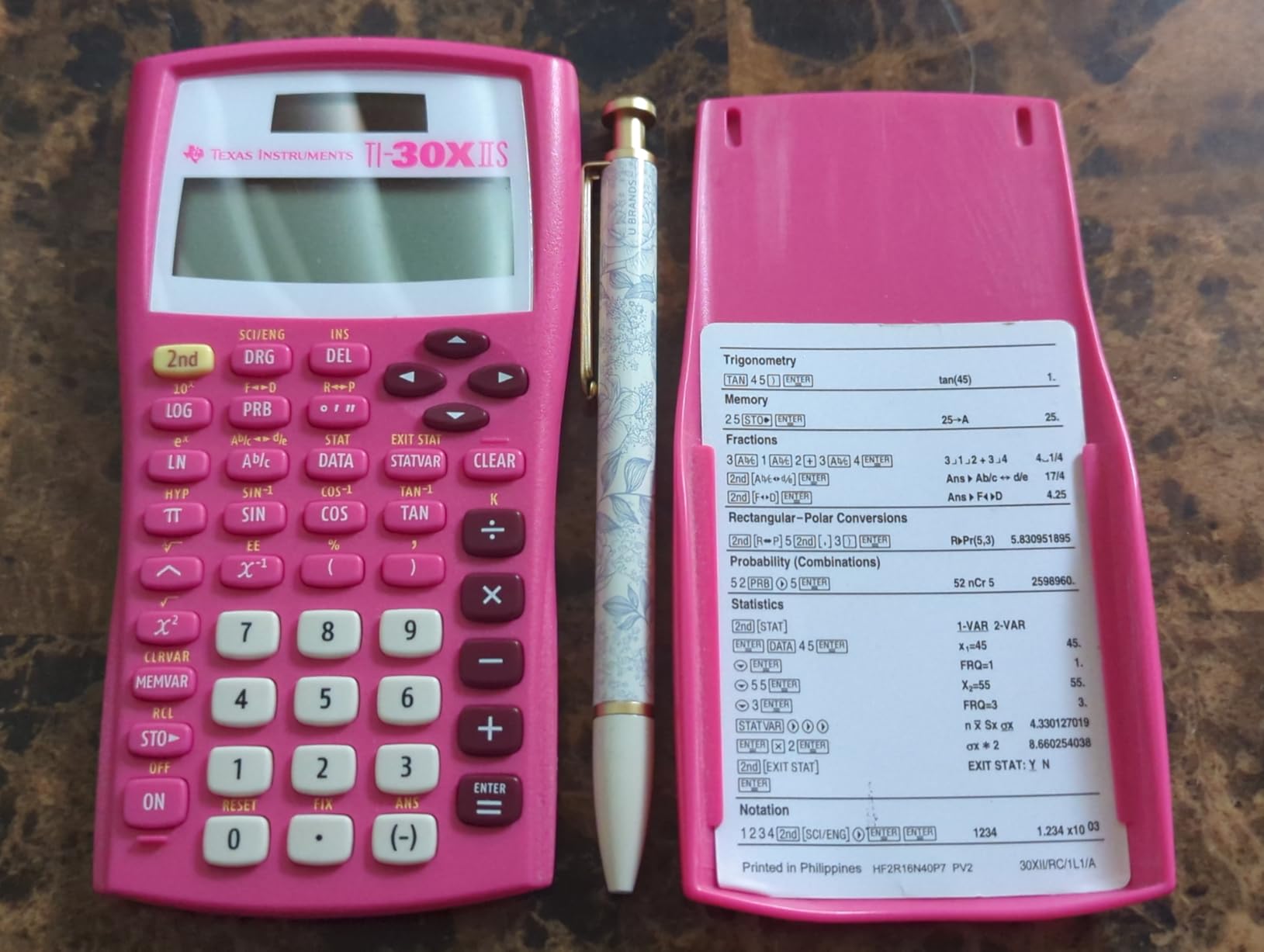TI-30XIIS Scientific Calculator Texas Instruments, Black customer photo 1