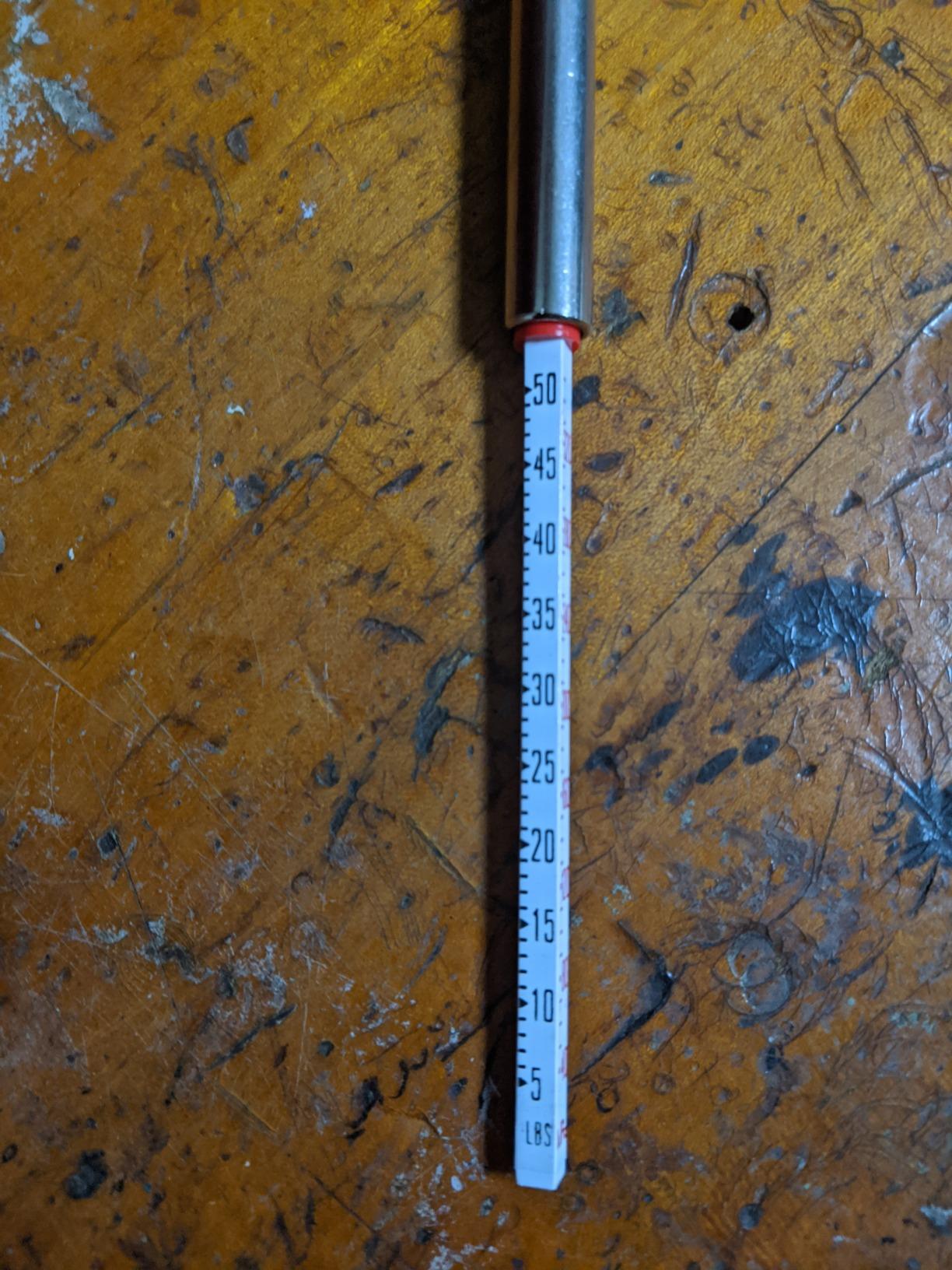 Milton S-921 Pencil Tire Pressure Gauge, Passenger Car, With Built-in Deflator Valve, Durable Plated Brass, Pressure Measured In PSI & kPa customer photo 2