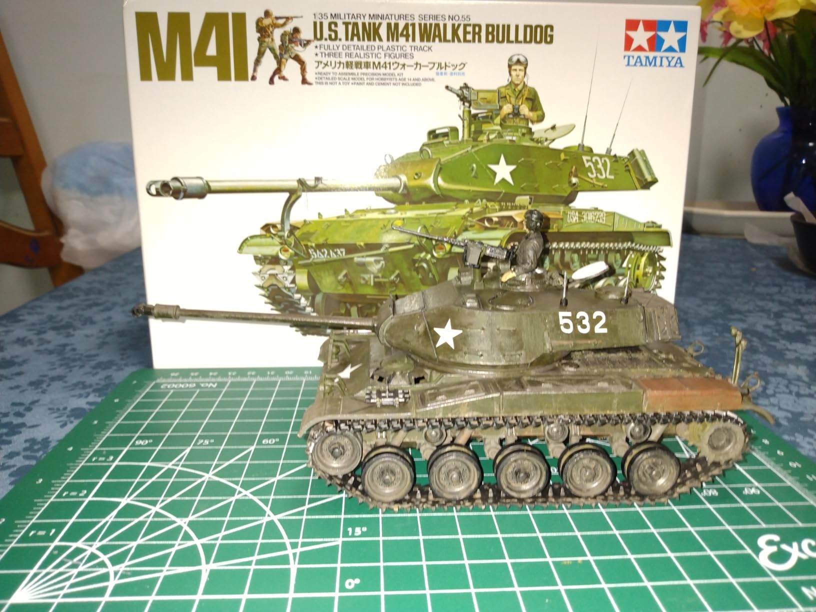 Tamiya TAM35055 1/35 US M41 Walker Bulldog customer photo 1