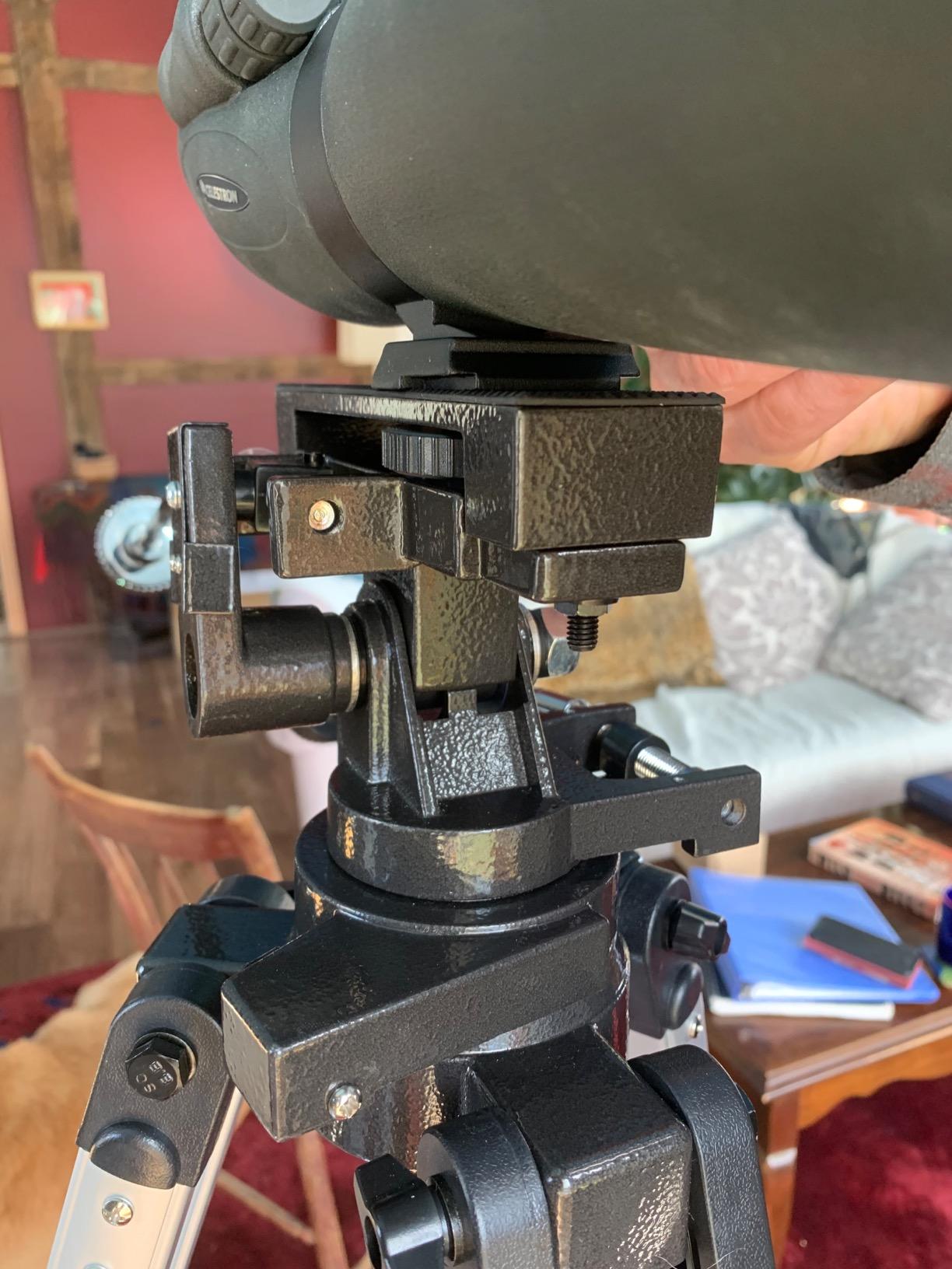 Celestron Heavy-Duty Alt-Azimuth Tripod for Spotting Scopes & Telescopes customer photo 1