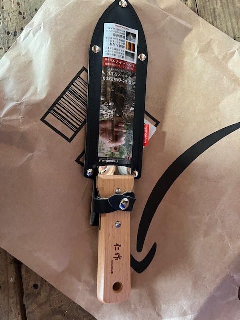 NISAKU NJP650 The Original Hori Hori Namibagata Stainless Steel Weeding Knife, 7.25-Inch Blade customer photo 1