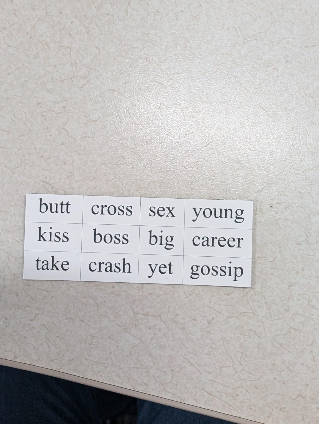 Magnetic Poetry - College Kit - Words for Refrigerator - Write Poems and Letters on the Fridge - Made in the USA customer photo 1