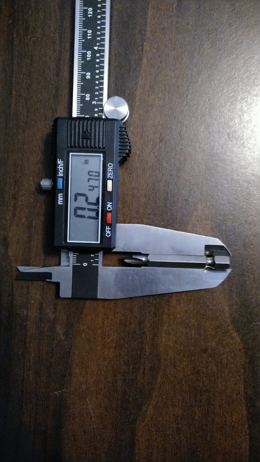 NEIKO 01409A 12” Electronic Digital Caliper | Extra Large Display | 0-12 Inches | Inch/Fractions/Millimeter Conversion | Polished Stainless Steel customer photo 1