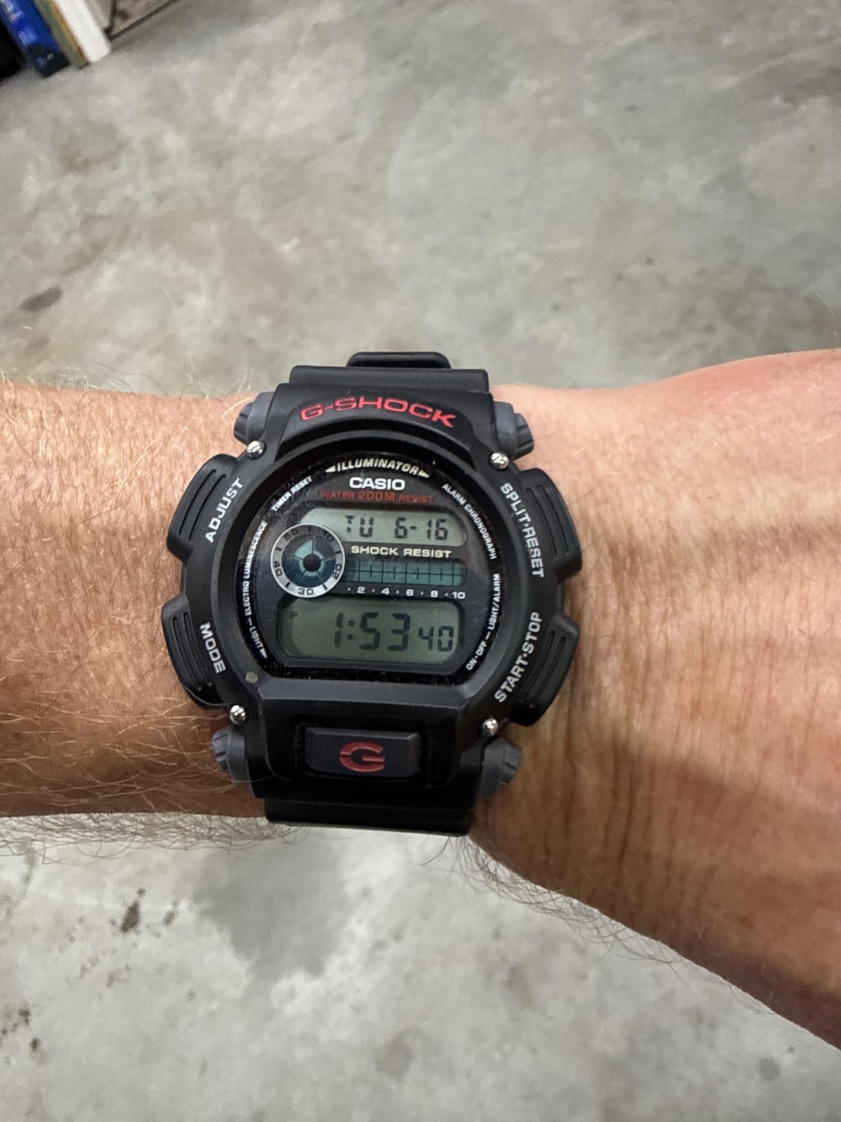 Casio DW9052 Series | Men’s Digital Watch | G-Shock | 1/100 SEC Stop Watch | Countdown Timer | LED Light | 200M WR | Shock Resistant | Multi Alarm | Auto Calendar | Dual Time | 2 Yr Batt customer photo 2