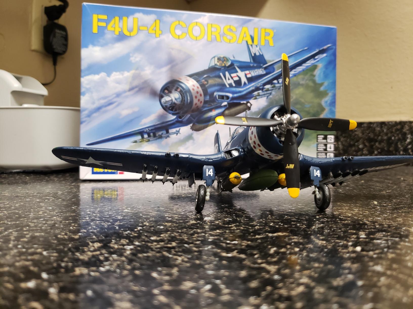 Revell Corsair F4U-4 1: 48 Scale, Green customer photo 1