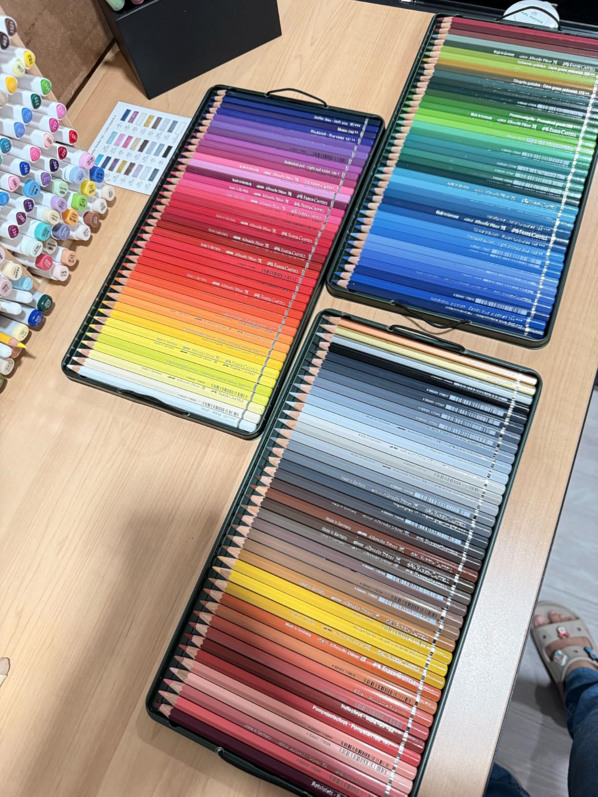 Faber-Castell Albrecht Dürer Artists' Watercolor Pencils - Tin of 120 | High-quality watercolour pencils with water-soluble pigments and colour brilliance customer photo 2