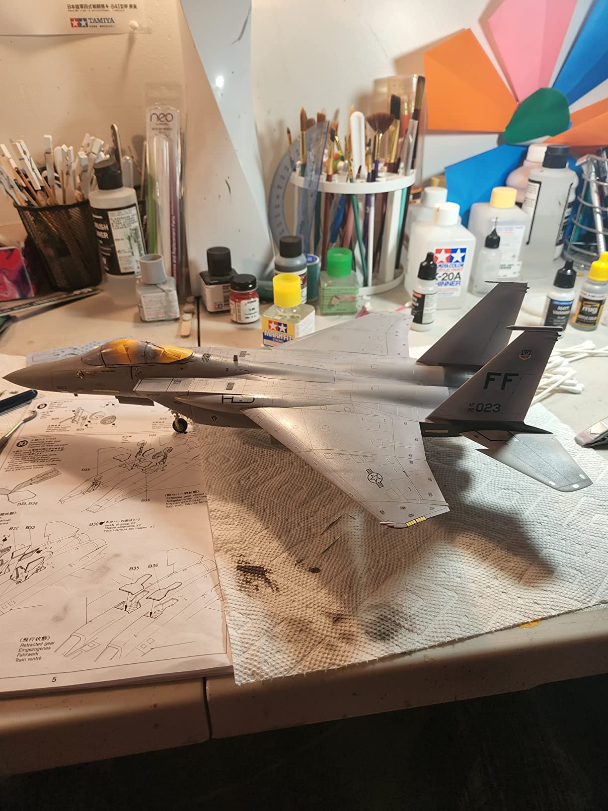 Tamiya Models Mcdonnell Douglas F-15C Eagle Model Kit customer photo 1