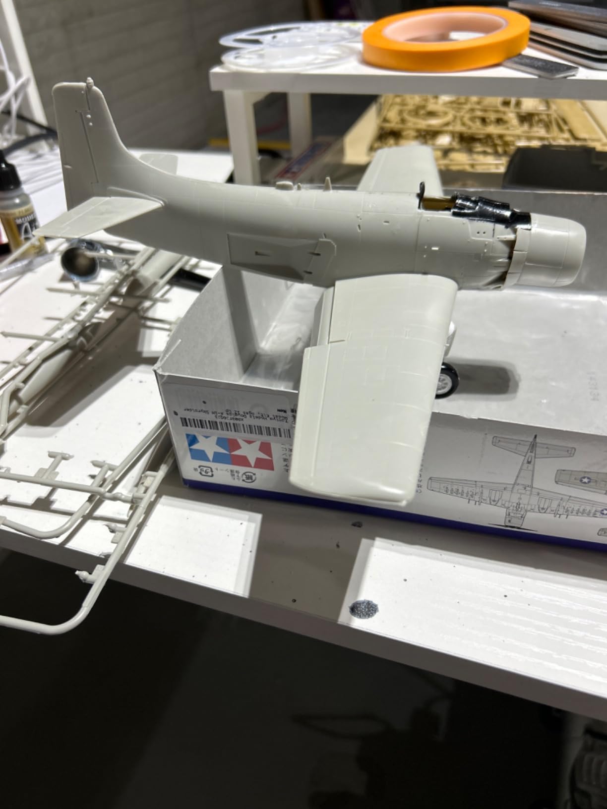 Tamiya Models Douglas A-1H Skyraider Model Kit, ages 12 Up customer photo 2