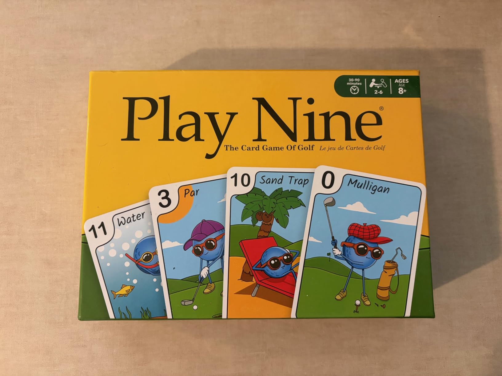 Play Nine The Card Game of Golf, Ages 8 and Up, Couples Date Night Gift, Game Night Favorite, 15 Min Gameplay, Family Friendly Card Game for Kids, Teens & Adults, Great Golf Gift customer photo 2