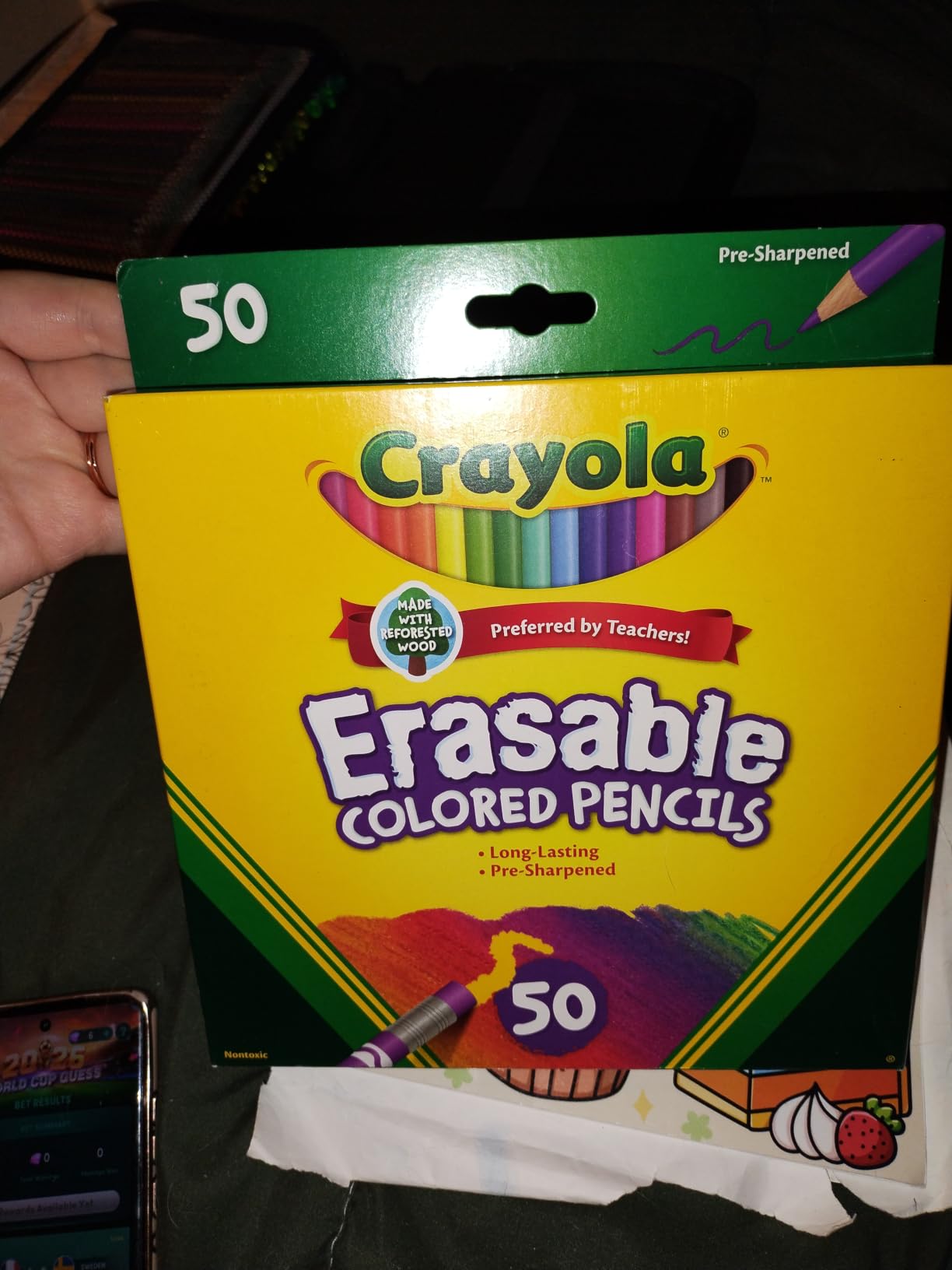 Crayola Erasable Colored Pencils for Kids, 24ct Drawing Coloring Pencils customer photo 1