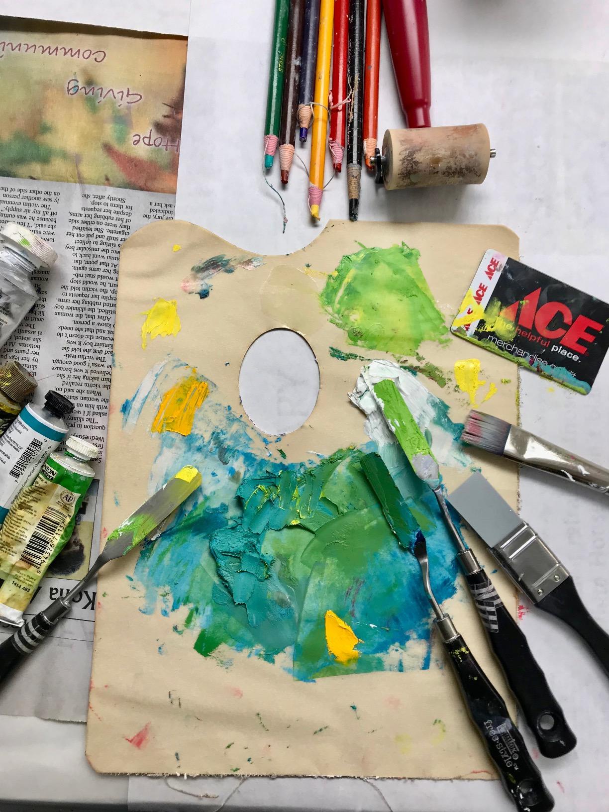 Liquitex Professional Freestyle Small Painting Knife, No. 1 customer photo 1