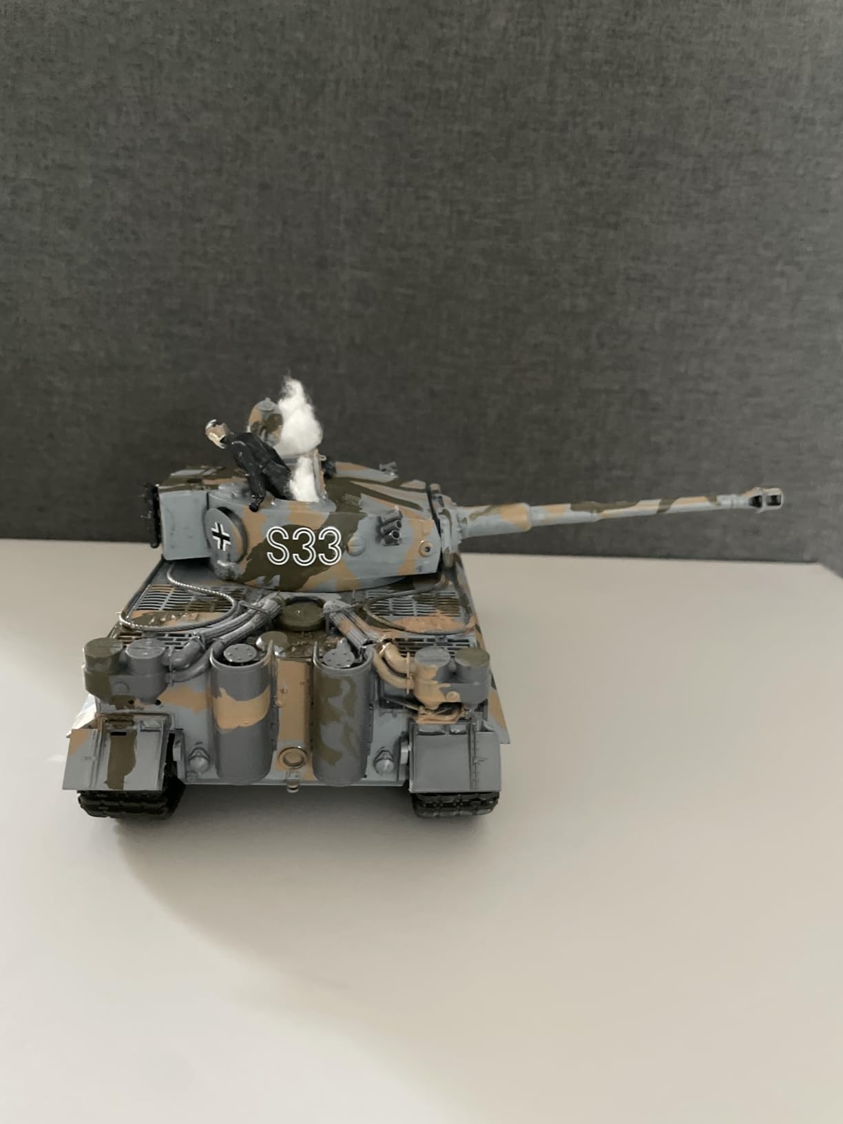 Tamiya 35216 1/35 Ger. Tiger I Early Production Tank Plastic Model Kit for Unisex Adult customer photo 2