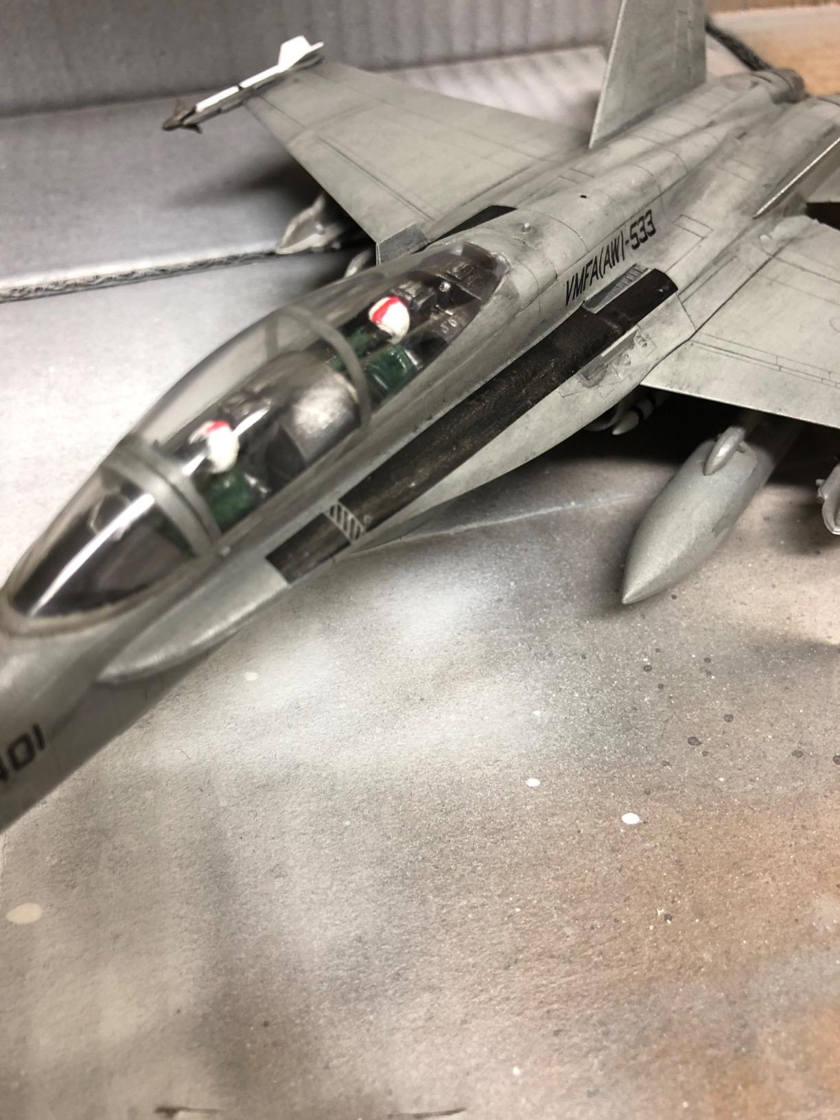 Hasegawa 1/72 F/A-18D Hornet customer photo 2