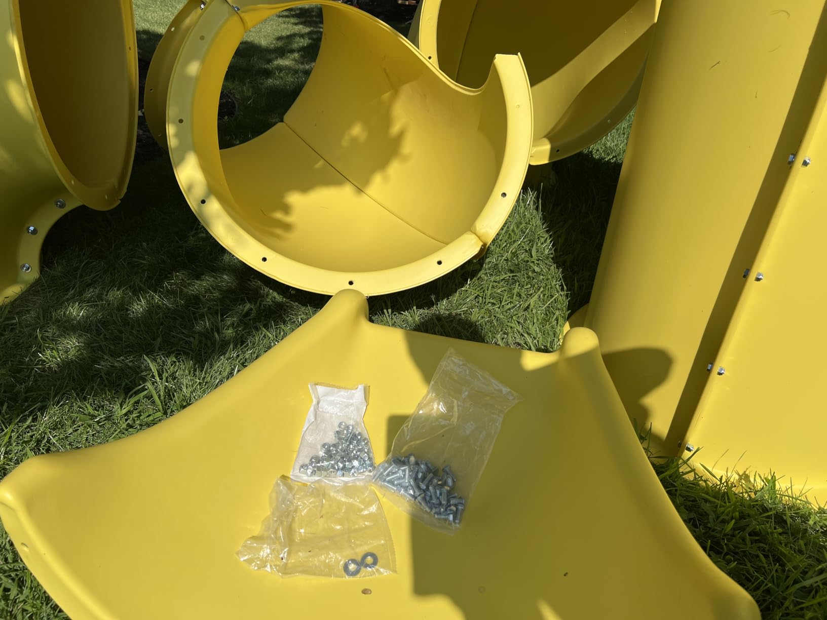 Swing-N-Slide 7 ft.Turbo Tube Slide , Green customer photo 1