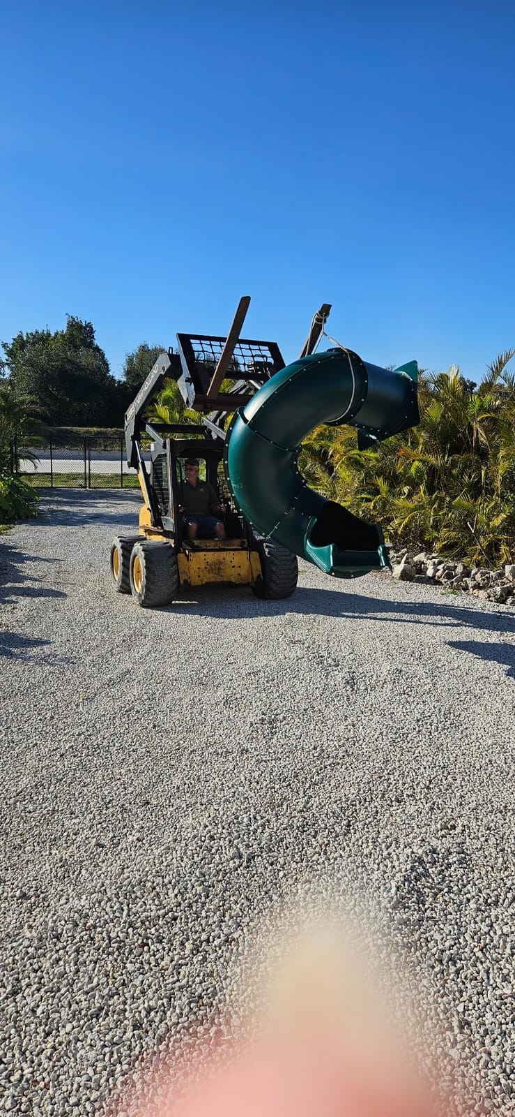 Swing-N-Slide 7 ft.Turbo Tube Slide , Green customer photo 2