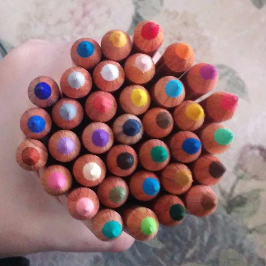 Prismacolor Premier Water-Soluble Colored Pencils, Watercolor Set, Assorted Colors, 36 Count - Adult Coloring, Art Supplies, Wet or Dry Use customer photo 1