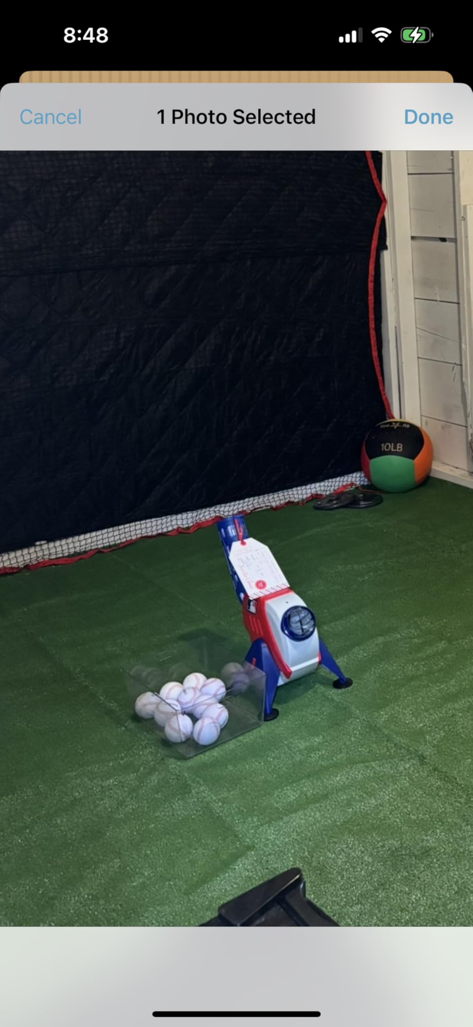 Franklin Sports MLB Power Pitcher Pitching Machine customer photo 1