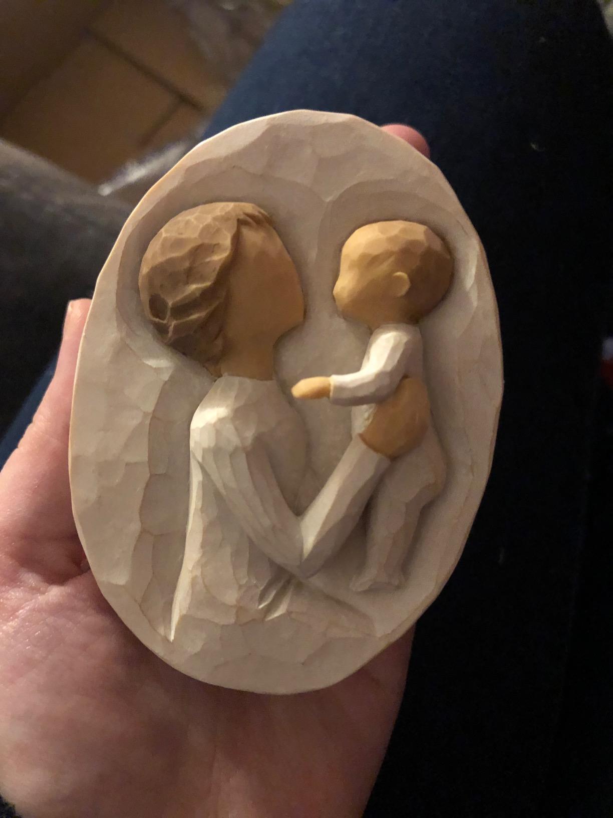 Willow Tree Grandmother Keepsake Box, Sculpted Hand-Painted Bas-Relief Box customer photo 2
