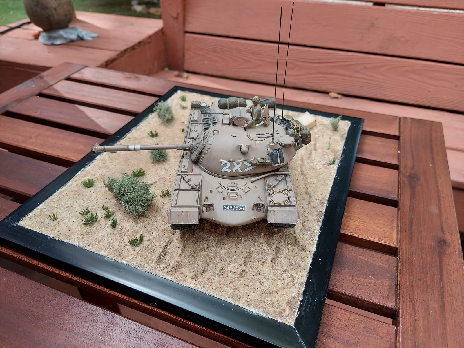Revell 85-7853 M48A2 Patton Tank Model Kit 1:35 Scale 152-Piece Skill Level 4 Plastic Model Tank Building Kit customer photo 1