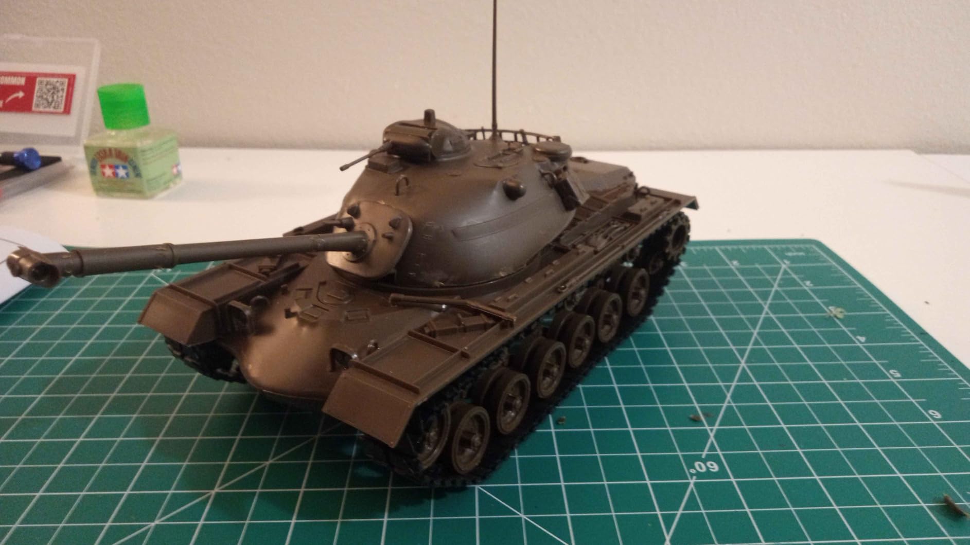 Revell 85-7853 M48A2 Patton Tank Model Kit 1:35 Scale 152-Piece Skill Level 4 Plastic Model Tank Building Kit customer photo 2