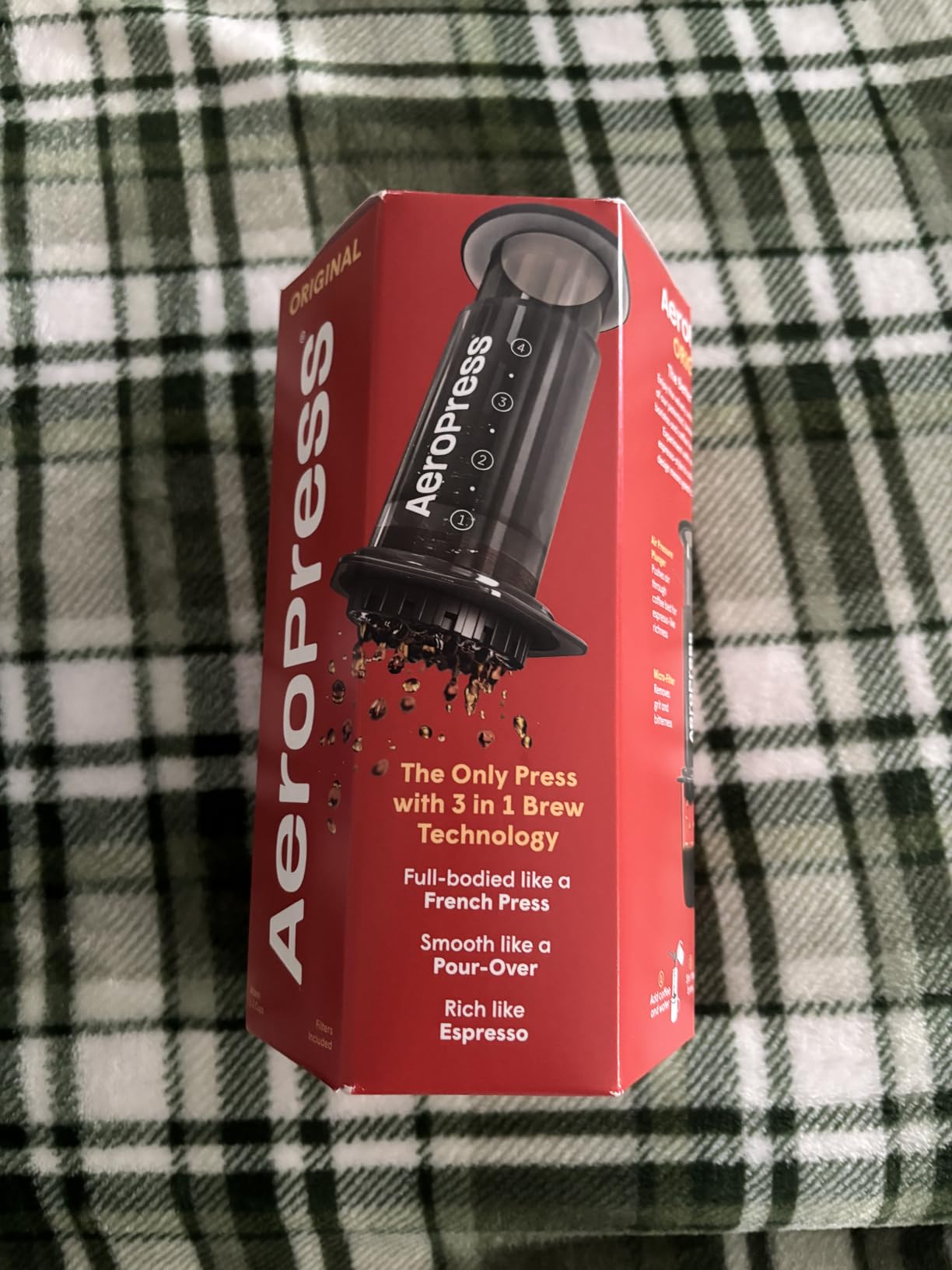 AeroPress Original Coffee Press, French Press, Pour-Over & Espresso Style customer photo 2