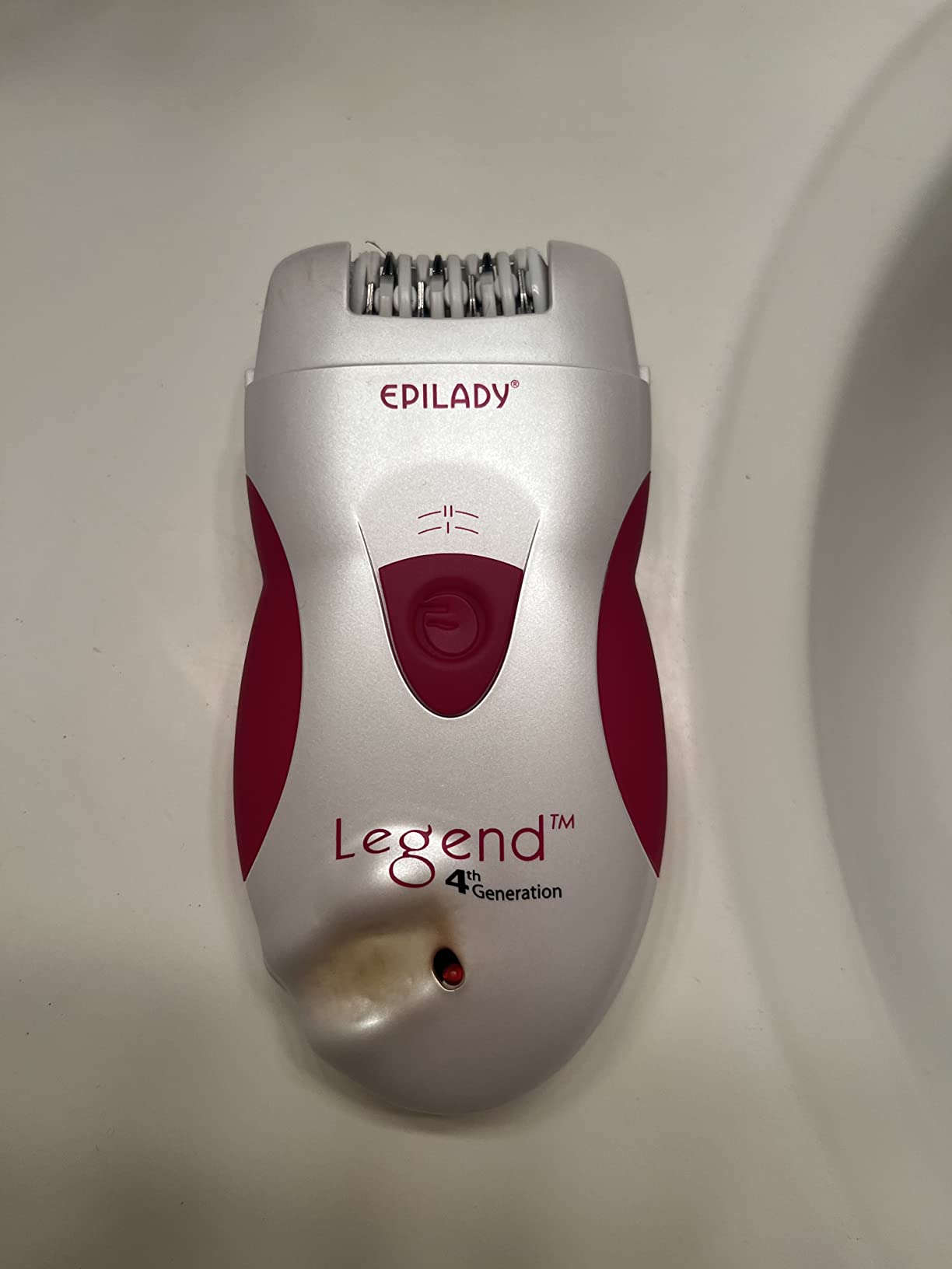 Epilady Legend 4 | Cordless Epilator Hair Removal Device for Women, 2 Speed Bikini Trimmer, Electric Shaver for Women, Rechargeable Body Hair Remover | Up to 6 Weeks of Smooth Skin, Cordless Rechargeable, Runs While Charging, Face & Leg Hair Removal, 80 Degree Angle Guide customer photo 1